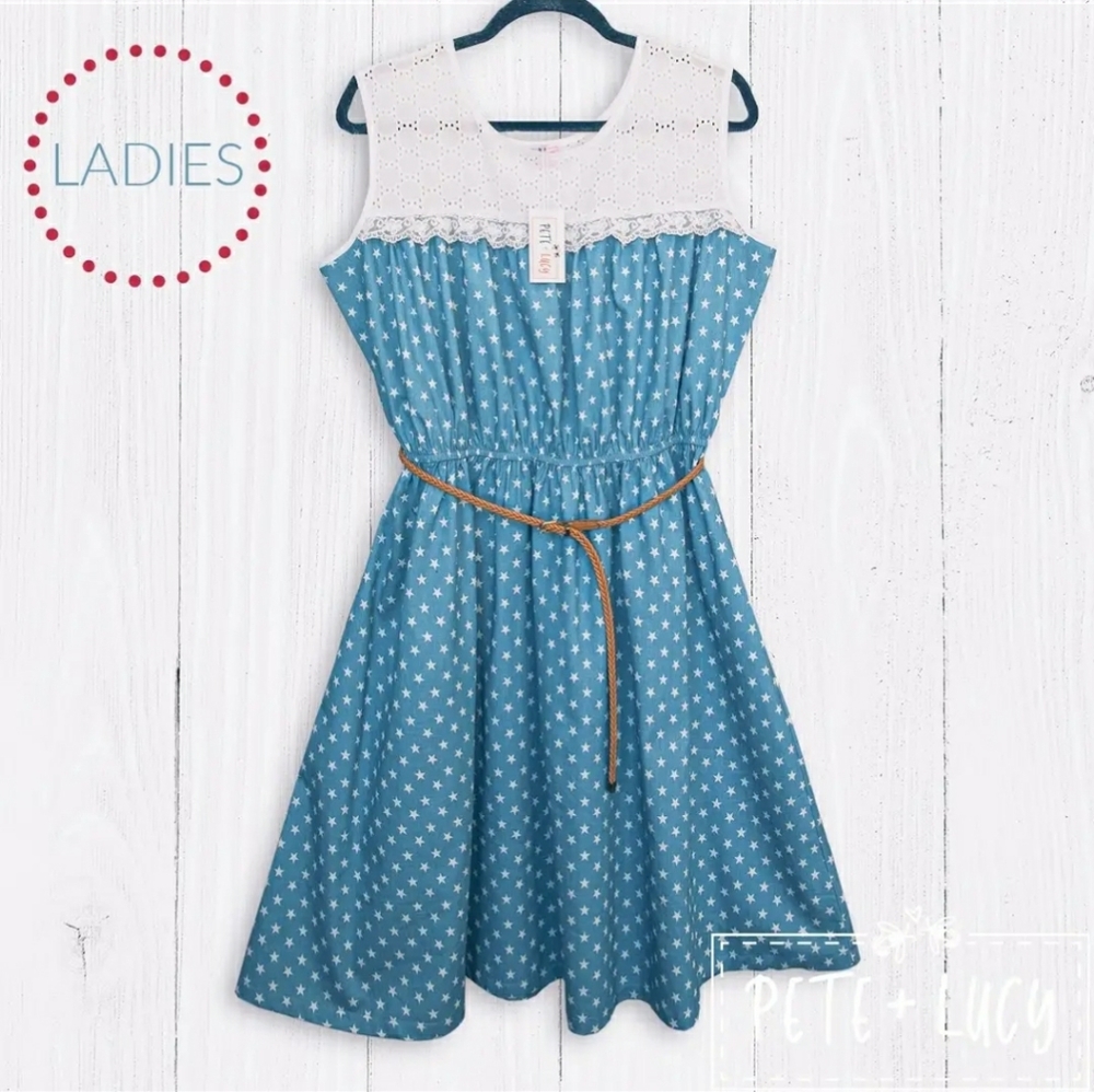 Size small medium large ladies dress Pete and Lucy NWT